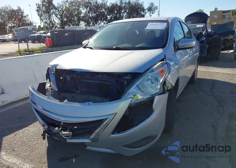 2016 Nissan Versa 1.6 S/1.6 S+/1.6 Sl/1.6 Sv из США, поврежденный, VIN 3N1CN7AP0GL858880